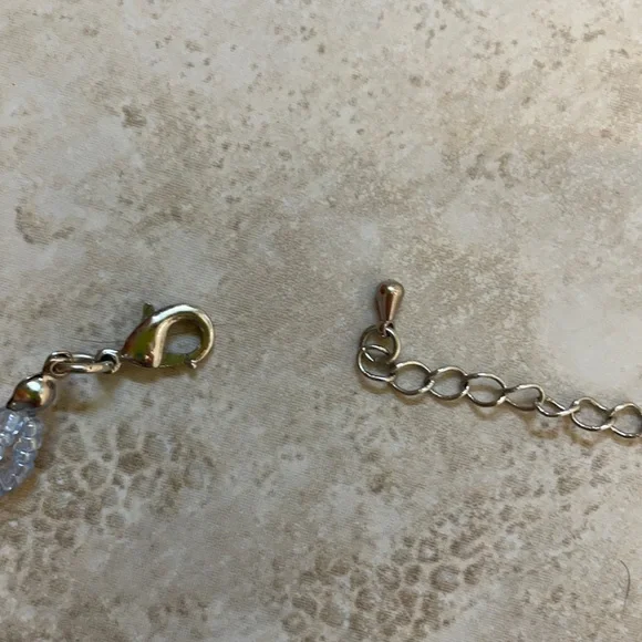 Blue Beaded Necklace 💙 - Picture 2 of 3